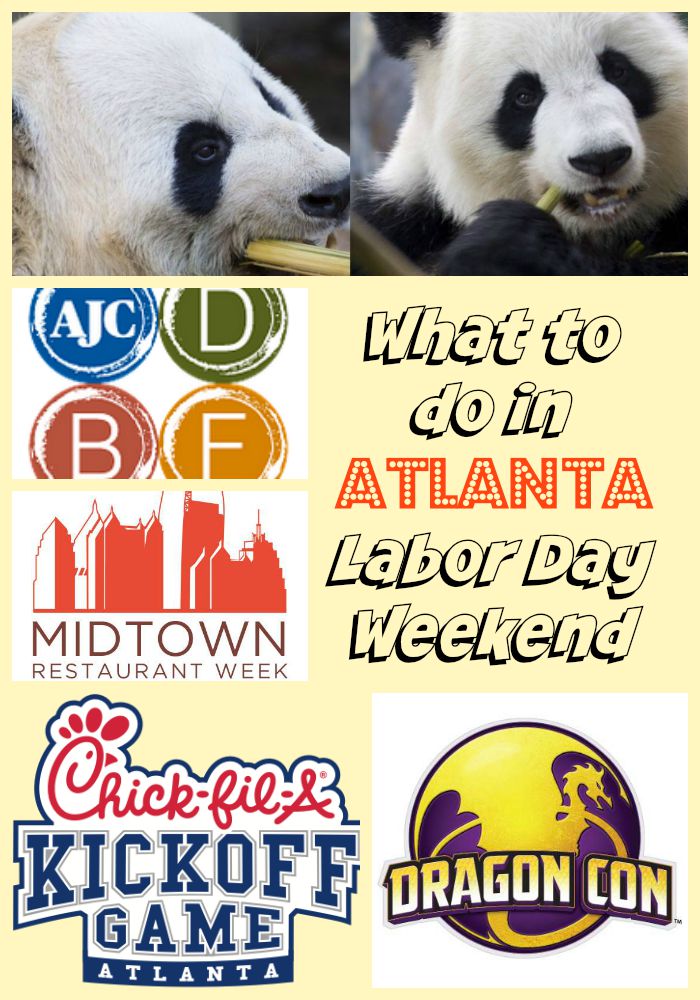 What to do in Atlanta Labor Day Weekend