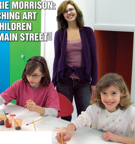 Laurie Morrison, Main Street School of Art, Downtown Tucker, children's art