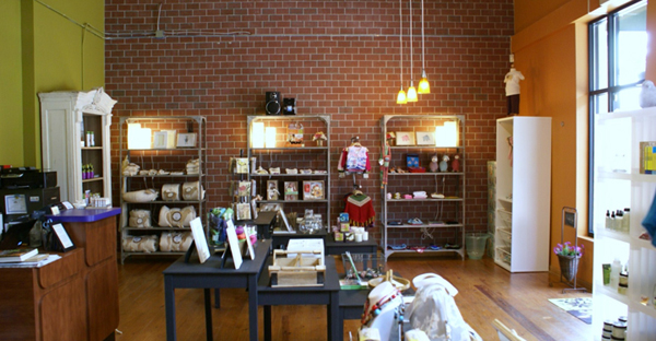 Green Mosaics store, Downtown Decatur, eco-friendly store