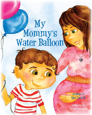 Lisa Darnell, My Mommy's Water Balloon, Children's author, explain pregnancy to children
