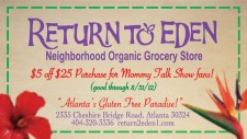 Going Vegetarian, Return to Eden coupon, Return to Eden discounts, Atlanta organic coupons