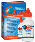 OCEAN® is the original, #1 pharmacist-recommended, non-medicated nasal saline spray for 14 years running!, number one nasal spray, safe nasal spray