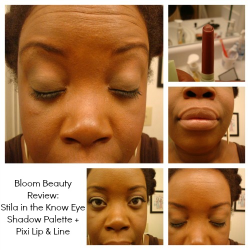 stila natural eye shadow palette review, Bloom Beauty Review, Stila Eye Shadow Review, Pixi Lip & Line