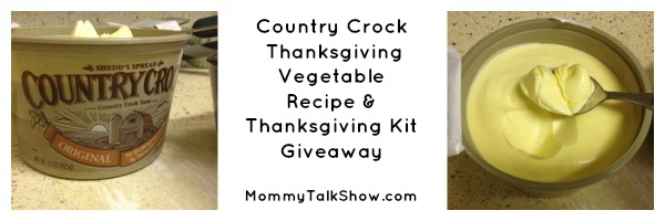 Country Crock Recipe Giveaway, Country Crock, healthy thanksgiving dishes