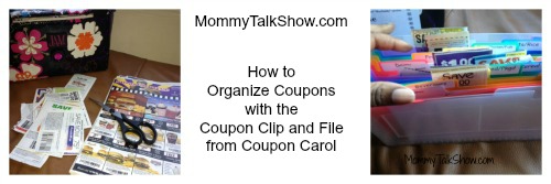 How to Organize Coupons with the Coupon Clip and File ~ MommyTalkShow.com