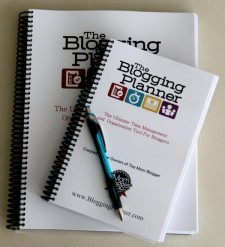 Video review: Introducing The Blogging Planner Part !