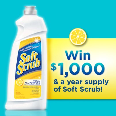 soft scrub, soft scrub total, cleaning with bathroom, lemon bathroom cleaner