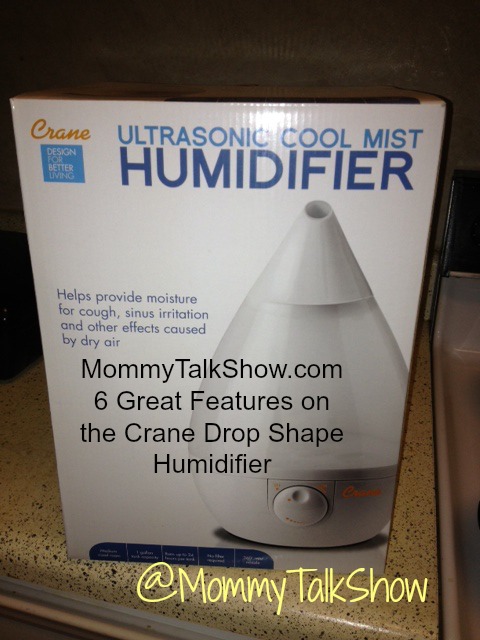 6 Great Features on the Crane Drop Shape Humidifier ~ MommyTalkShow.com