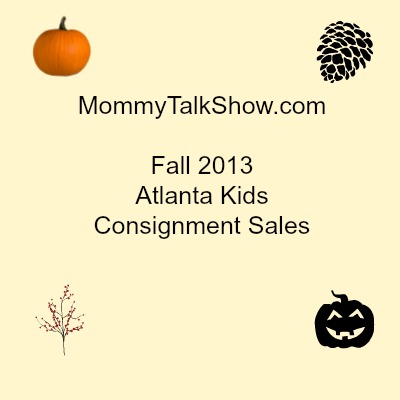 Fall 2013 Kids Consignment Sales
