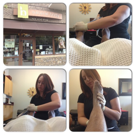 Blueberry Manicure Pedicure at Natural Body Spa Brookhaven