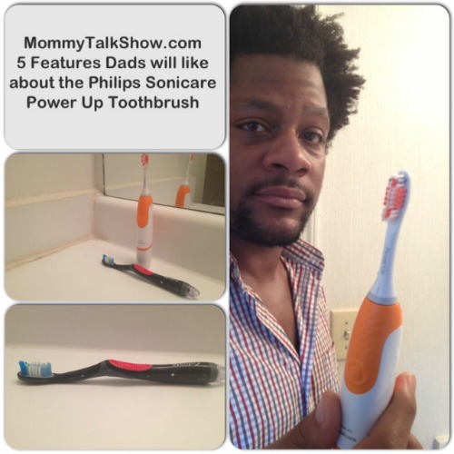 5 Features Dads will like about the Philips Sonicare Power Up Toothbrush