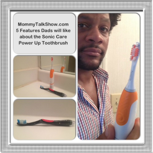5 Features Dads will like about the Sonic Care Power Up Toothbrush ~ MommyTalkShow.com