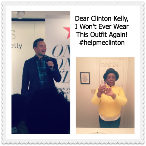 Dear Clinton Kelly, I Won't Wear This Outfit Again #helpmeclinton~MommyTalkShow.com