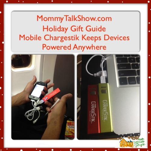 Mobile Chargestik Powers Devices Anywhere ~ MommyTalkShow.com