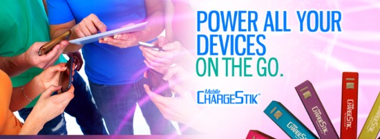 Mobile Chargestik Powers Devices Anywhere ~ MommyTalkShow.com