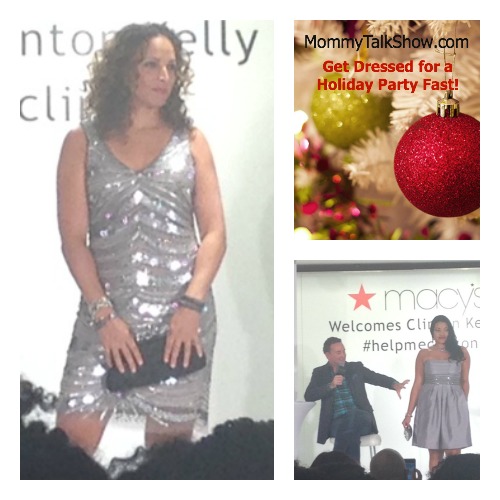 Get Dressed for a Holiday Party Fast ~ MommyTalkShow.com