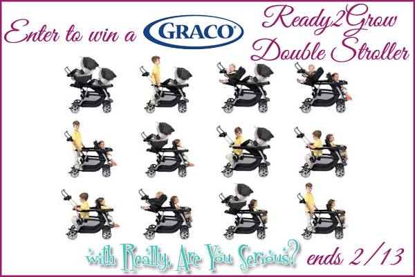Win Graco Ready2Grow Double Stroller ~ MommyTalkShow.com