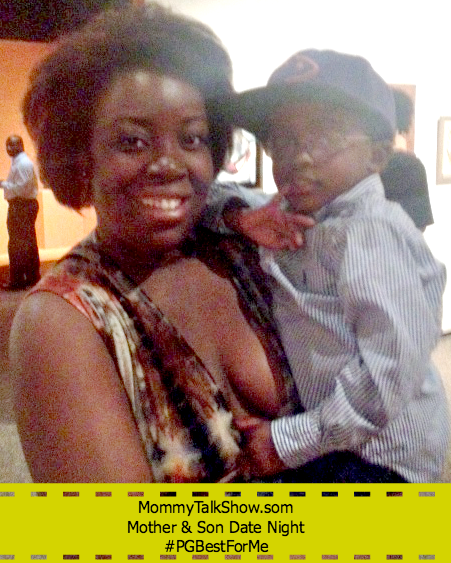 Mother and Son Date Night #PGBestForMe ~ MommyTalkShow.com