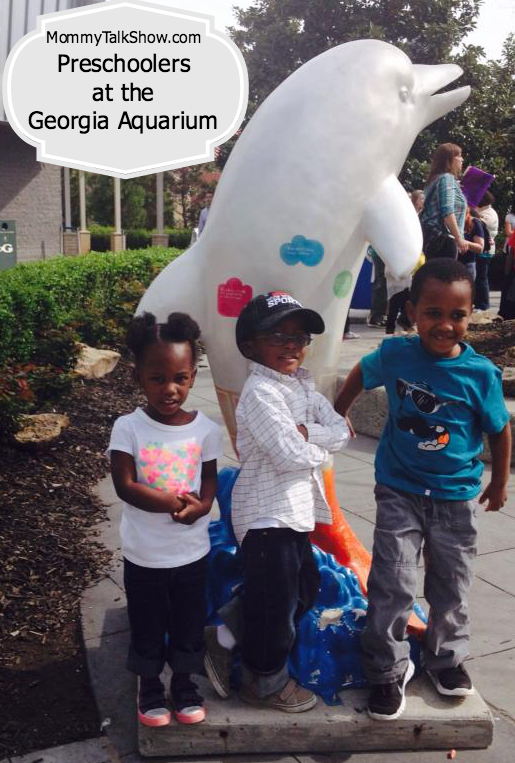 Preschoolers at the Georgia Aquarium ~ MommyTalkShow.com