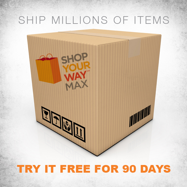 Shop your way Max Free for 90 days ~ MommyTalkShow.com