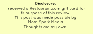 Restaurant.com Disclosure