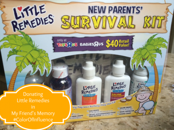 Donating Little Remedies in My Friend's Memory ~ MommyTalkShow.com