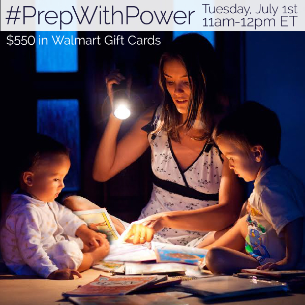 Join me at the #PrepWithPower Twitter Party ~ MommyTalkShow.com