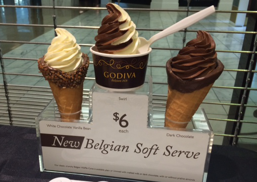 GODIVA soft serve