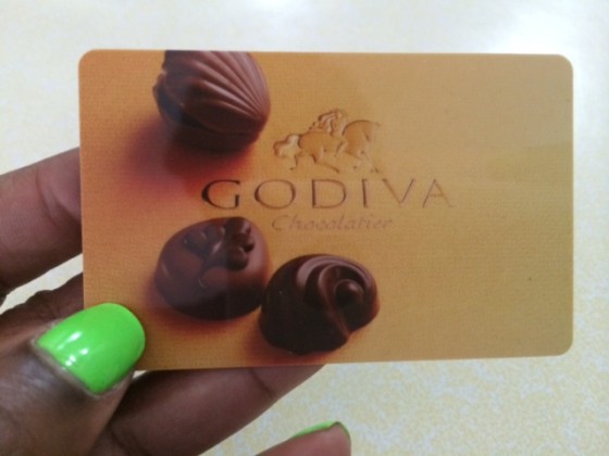 godiva gift card