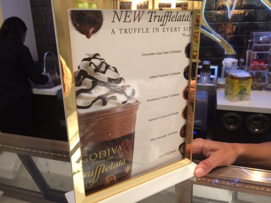 GODIVA Trufflelata Flavors