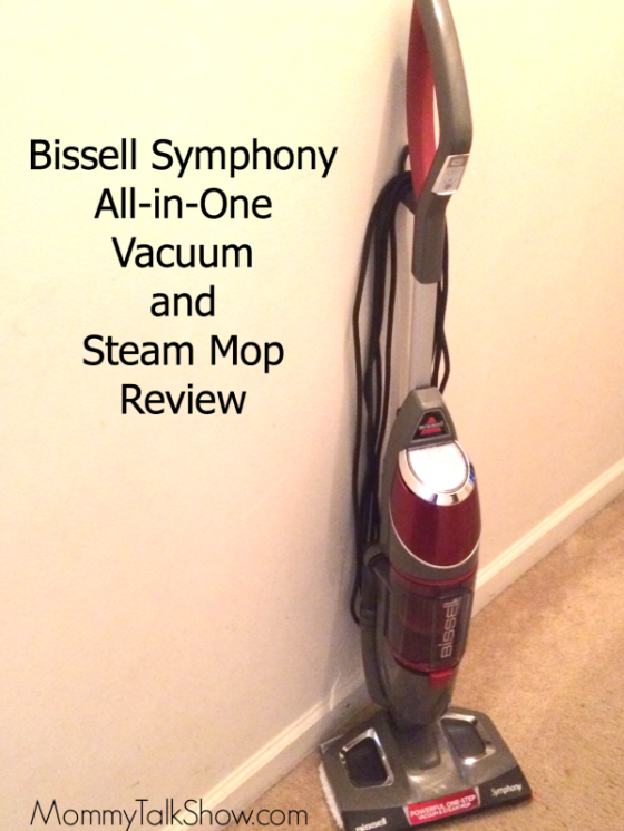Bissell Symphony All-in-one Vacuum and Steam Mop Review ~ MommyTalkShow.com