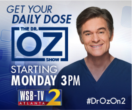 Watch Dr. Oz to WSB-TV and Meet Him at Downtown Atlanta Health Expo #DrOzOn2 ~ MommyTalkShow.com
