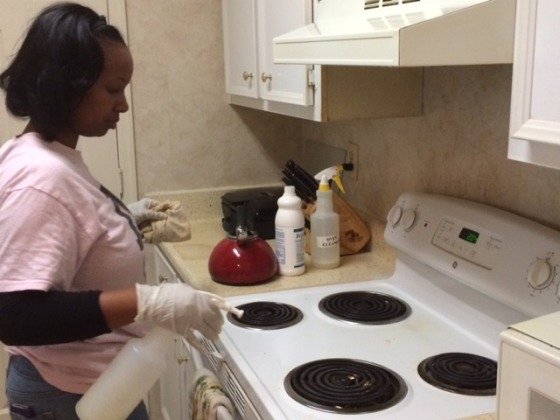 Professional Cleaning Kitchen