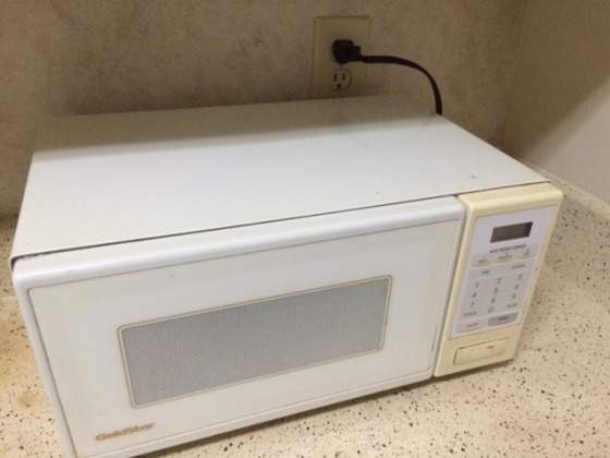 Clean Microwave Exterior