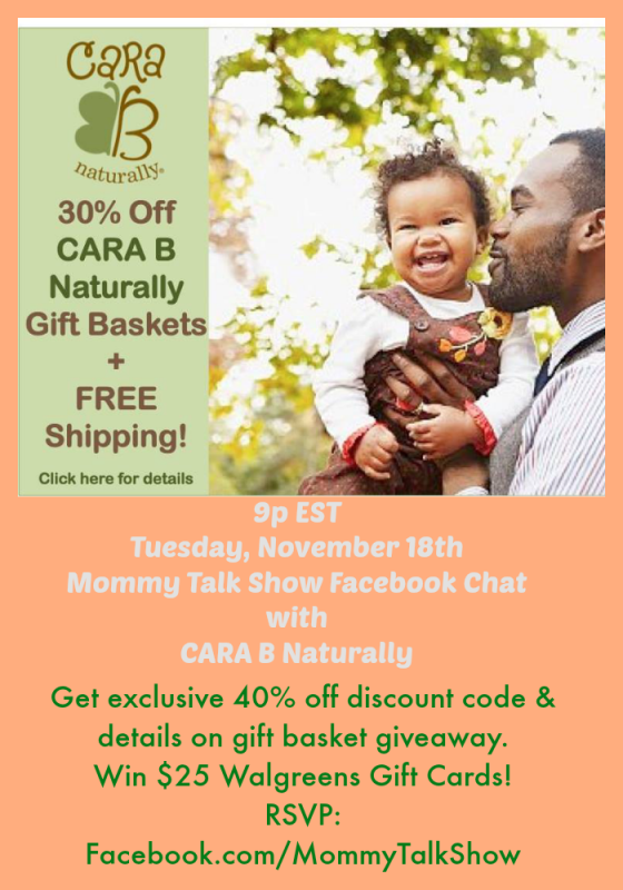 CARA B Naturally 11/18 Chat