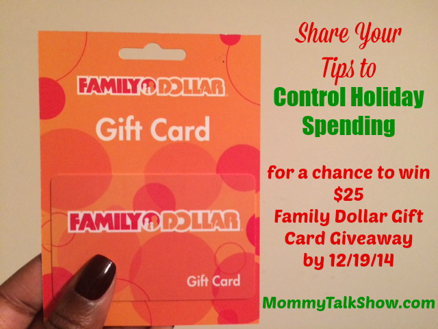 December Family Dollar Gift Card Giveaway