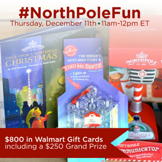 #NorthPoleFun-Twitter-Party-12-11-11amEST
