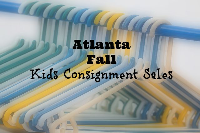 Atlanta Fall Kids Consignment Sales