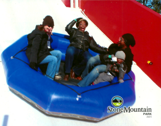 (VIDEO) Snow Tubing at Stone Mountain Park Is Amazingly Fun ~ MommyTalkShow.com