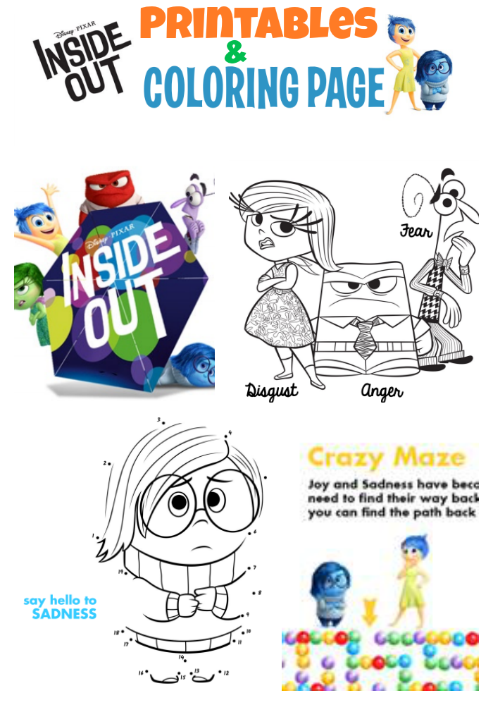 (VIDEO) INSIDE OUT Movie Review, Printables & $25 Gift Card Giveaway