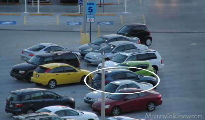 Mazda in Parking Lot