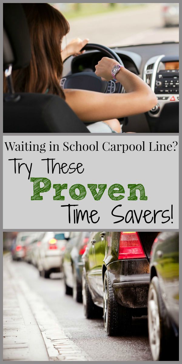 Don't waste time. Try these time-savers while you’re waiting in the school carpool line! ~ MommyTalkShow.com