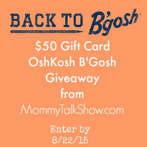 OshKosh B'Gosh Back to School Finds for Boys & $50 Gift Card Giveaway #backtogosh ~ MommyTalkShow.com