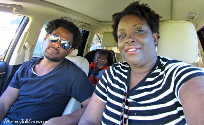 Family in Toyota Highlander