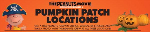 Peanuts Movie Pumpkin Patch