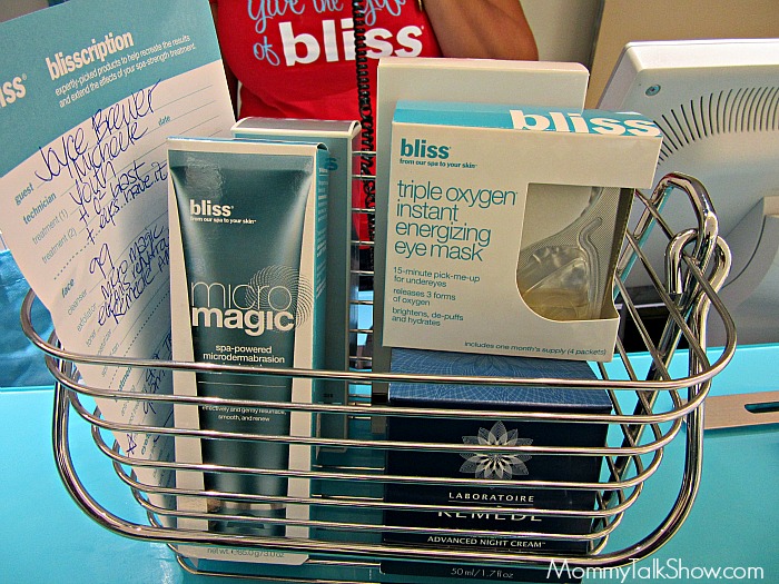Bliss Spa Products