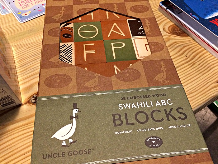 Uncle Goose Swahili Blocks