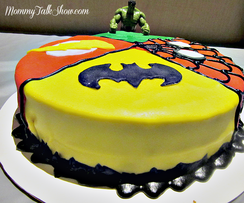 Superhero Cake