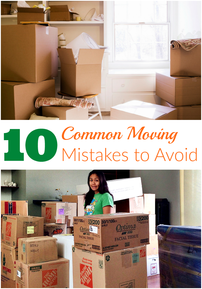 10 Common Moving Mistakes to Avoid