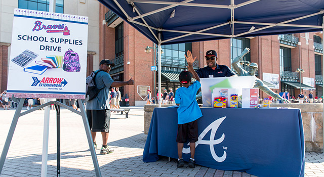 Atlanta Braves Back to School Bash